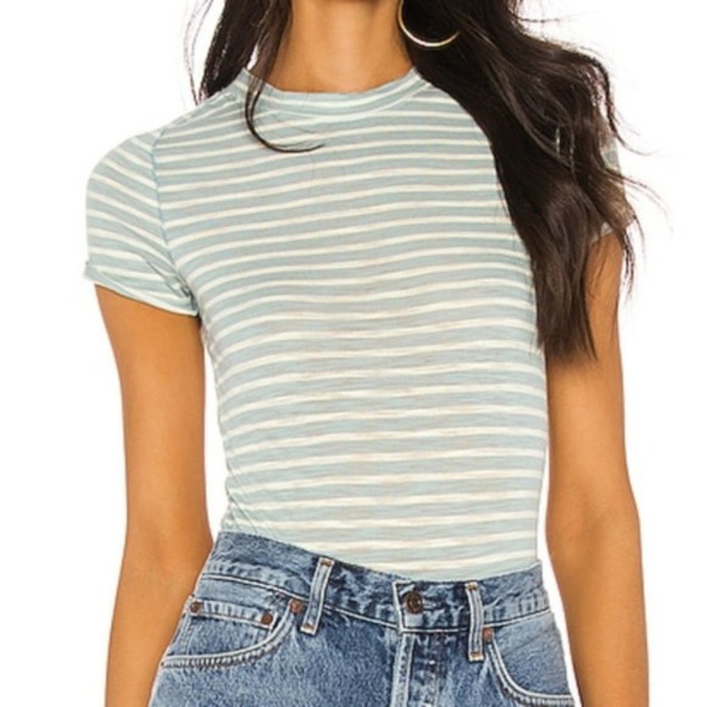 (NWT) Free People | Night Sky Short Sleeve Tee